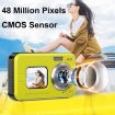 WDC901 Waterproof 48MP HD Dual Screen Camera (Green) - 4