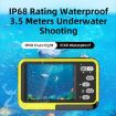 WDC901 Waterproof 48MP HD Dual Screen Camera (Green) - 7