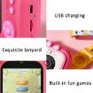 Kids Digital Camera 2.4" IPS Screen 48MP Dual Lens Mini Video Camera Blue Fox - 9