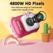 2.4 Inch IPS Screen 48MP Kids Digital Camera Blue Fox - 4