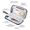 HAWEEL Clutch Bag Passport Wallet - Black - 6