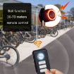 Bicycle Smart Taillight Anti-theft Alarm Brake Warning Light - 8