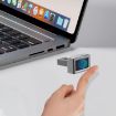 USB Fingerprint Reader Windows Hello Dongle Module - Silver - 2