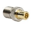 SMB Female to F Female RF Coaxial Adapter - 1