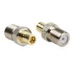 SMB Female to F Female RF Coaxial Adapter - 3
