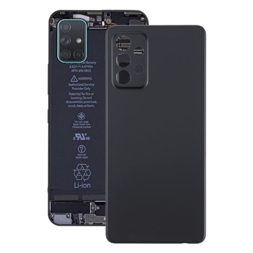 Samsung Galaxy A72 5G Battery Back Cover - Black - 1