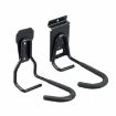 Metal Wall Garage Bicycle Rack 830 On Wall - Black - 2