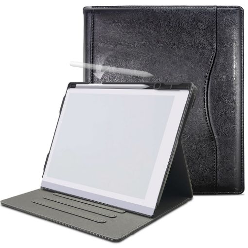 ReMarkable 2 10.3" Tablet Case - 360 Rotating Stand Cover (Black) - 1
