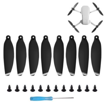 Sunnylife 4726F Propellers for DJI Mavic Mini 1 - Set of 8 (Silver) - 1