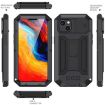 R-JUST Shockproof Waterproof Case for iPhone 14 - Black - 2