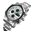 SKMEI 1389 Men's Business Digital Watch - Waterproof - Stainless Steel Band - 3