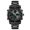 SKMEI 1389 Men's Business Digital Watch - Waterproof - Stainless Steel Band - 1