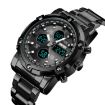 SKMEI 1389 Men's Business Digital Watch - Waterproof - Stainless Steel Band - 3