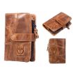 BULL CAPTAIN 01 RFID Anti-theft Men Wallet Yellow Brown - 3