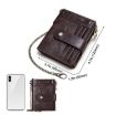 HUMERPAUL BP896 RFID Anti-Theft Leather Wallet Brown - 3