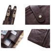 HUMERPAUL RFID Anti-Theft Leather Wallet - Dark Brown - 6