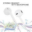 Wired Earphone for Android Phones - 1.2m Cable Length (White) - 3