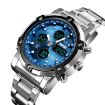 SKMEI 1389 Men's Business Digital Watch Blue - 3