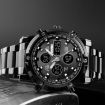 SKMEI 1389 Men's Business Digital Watch Blue - 9