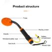 HS-07 Handheld Metal Detector Positioning Rod - Green - 3