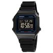 SKMEI 1698 Sports Digital Watch - 50m Waterproof, Square Pin Buckle - Black - 1