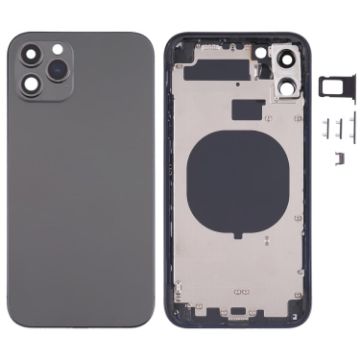 Black Back Housing Cover for iPhone 11 - iP13 Pro Appearance - 1