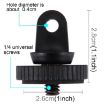 PULUZ 1/4 inch Screw Tripod Mount Adapter for GoPro - 3
