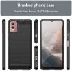 Nokia C32 Carbon Fiber TPU Phone Case - Black - 2