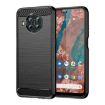Nokia X10/X20 Carbon Fiber TPU Phone Case - Black - 1