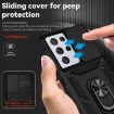 Samsung Galaxy S21 Ultra 5G Sliding Camshield Holder Phone Case - Black - 5