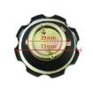 CG125 Motorcycle Fuel Tank Cap Lock - Silver - 3
