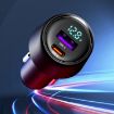 S-31 65W Dual Port Car Fast Charger - Auto Cigarette Lighter - 2
