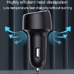 S-31 65W Dual Port Car Fast Charger - Auto Cigarette Lighter - 6