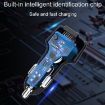 S-31 65W Dual Port Car Fast Charger - Auto Cigarette Lighter - 8