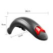 AIMITE Rear Fender for 10 Inch KUGOO M4 Electric Scooter - Black - 5