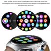 GT95 Bluetooth Earphone Smart Watch - Silver - 5