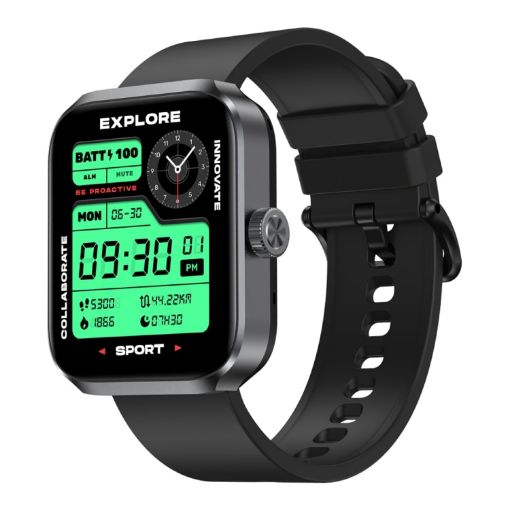 Zeblaze Beyond 3 Plus GPS Smart Watch - Black - 1