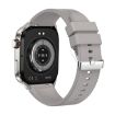 TK16 Smart Watch with 2.04" LCD Screen & Silicone Strap - Grey - 3