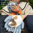 TPE Children Cartoon Gloves Hamster Parrot - Size M Yellow - 5