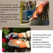 TPE Children Cartoon Gloves Hamster Parrot - Size M Yellow - 7