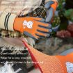 TPE Children Cartoon Gloves Hamster Parrot Size S Orange - 6