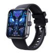 IP67 Waterproof Health Monitoring Smart Watch - Black - 1