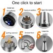 Kitchen Cocktail Smoker Set - Home Steak Smoking Tool - 8