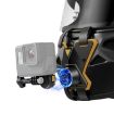 PULUZ Magnetic Quick Release Helmet Chin Strap Mount - Black - 1