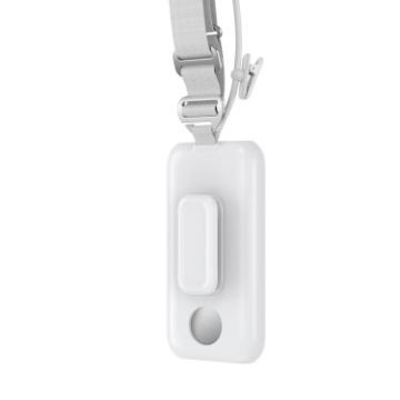 Apple Vision Pro Battery PC Case Holder with Belt Clip and Shoulder Strap - White - 1