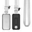 Apple Vision Pro Battery PC Case Holder with Belt Clip and Shoulder Strap - White - 3