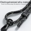 Benks GS01 Adjustable Braided Phone Lanyard - Orange - 3