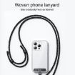 Benks GS01 Adjustable Braided Phone Lanyard - Orange - 6