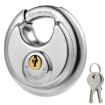 70mm Anti-Theft Pure Copper Round Padlock - 1