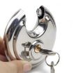 70mm Anti-Theft Pure Copper Round Padlock - 8